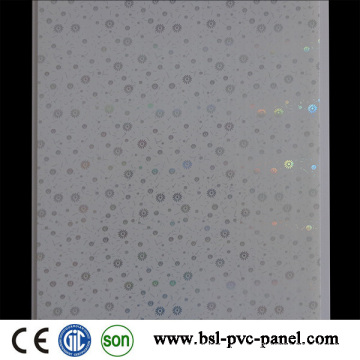 Blanco Diseño Hotstamp Panel PVC PVC Techo 25cm